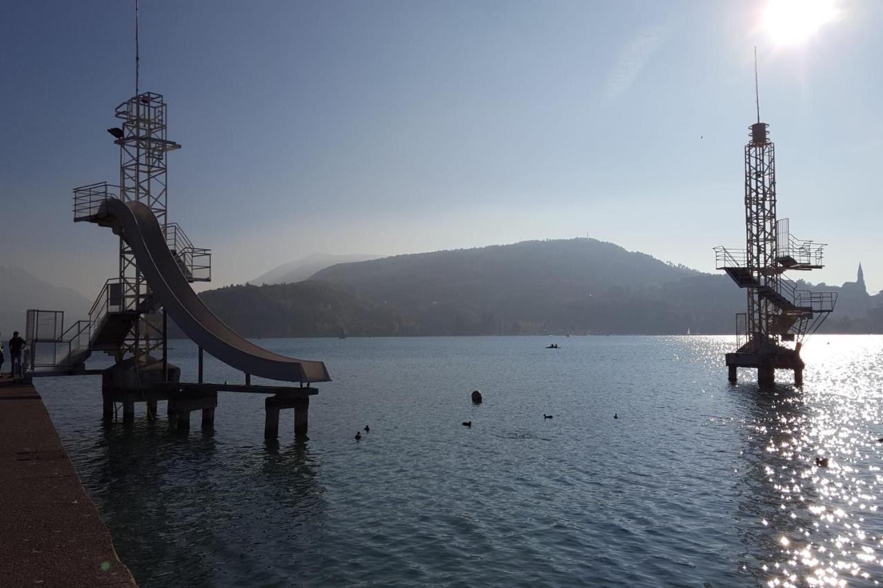 La Roseraie - Apartment 100M From Lake Annecy Bagian luar foto